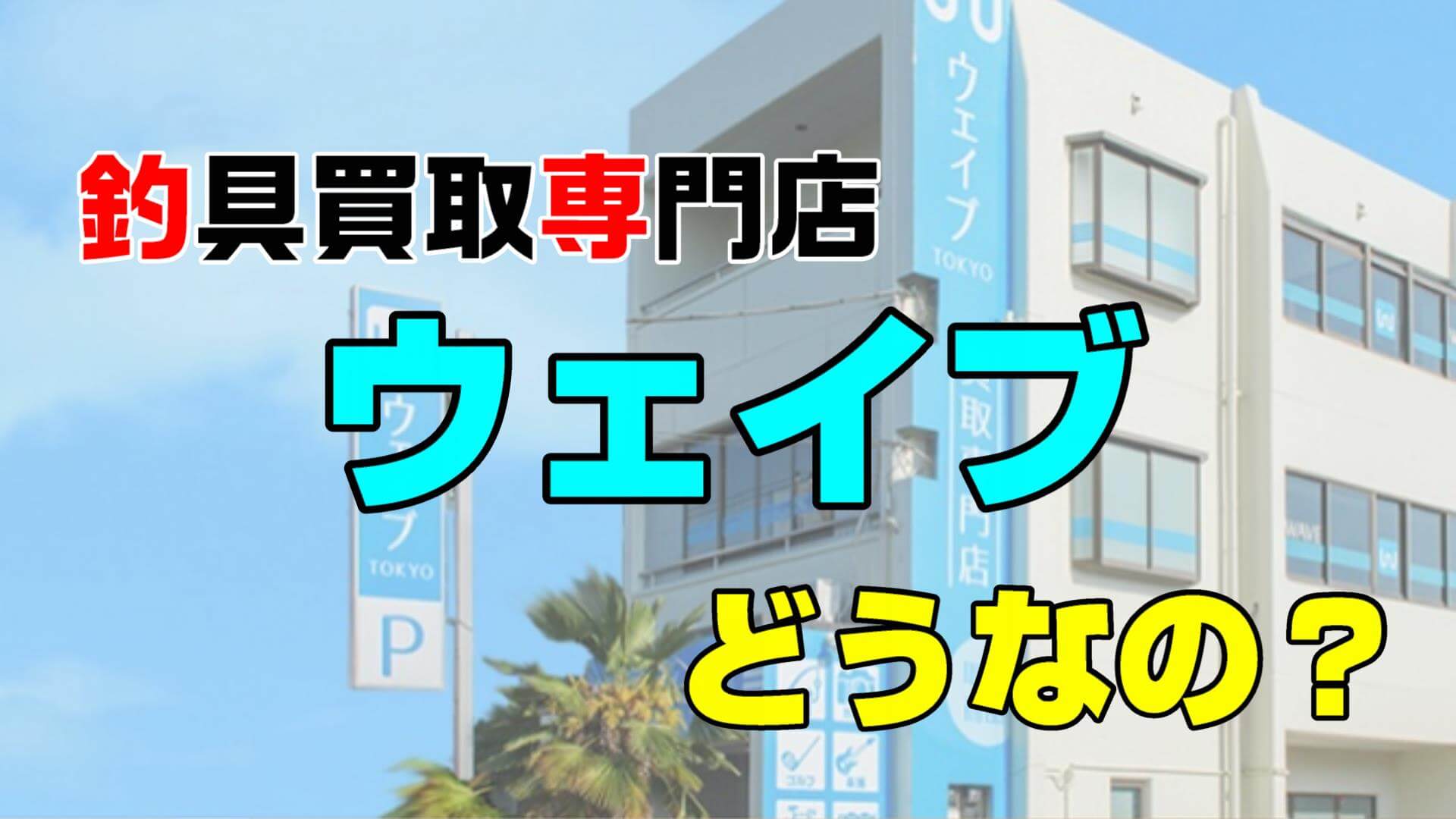釣具買取店ウェイブの評判 口コミが信用できず 実際に無料査定して解かった事 釣り人dammyのブログ