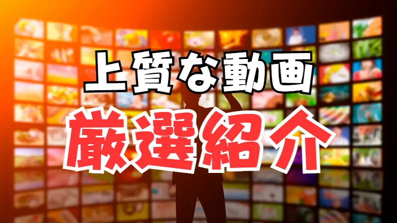 上質な動画を厳選紹介